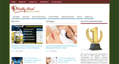 Desktop Screenshot of healthynaval.com